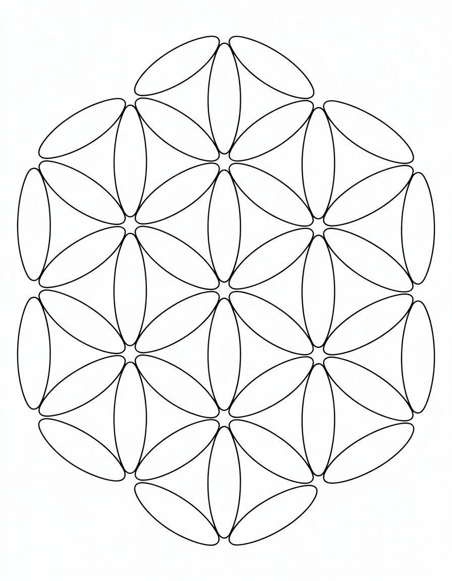 Sacred Geometry Flower